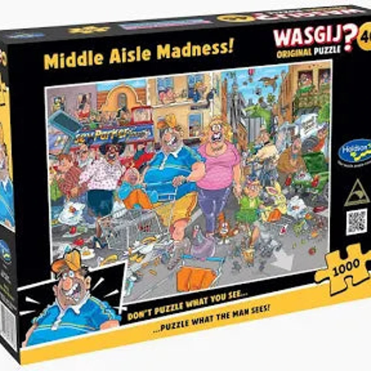 WASGIJ ORIGINAL #46 1000PC MIDDLE AISLE